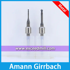 Amann Girrbach CADCAM Milling Tools Special for Metal like Titanium, Co-Cr,etc.