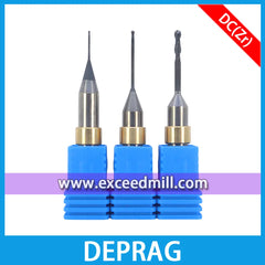 DEPRAG CADCAM Tools 6mm Shank with Diamond Coat for Milling Zirconia