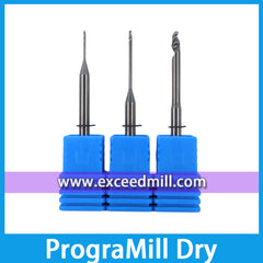 Milling Burs Compatible with PrograMill Dry for PMMA, Wax