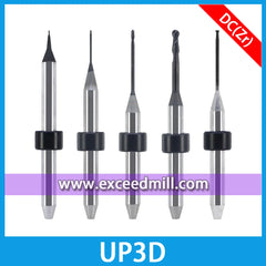 UP3D CADCAM Tools with Diamond Coat Special for Milling Zirconia Disc