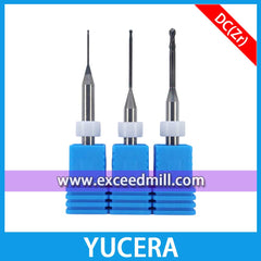 YUCERA YRC-5X CADCAM Milling Burs D4mm Shank with Diamond Coat Special for Zirconia block