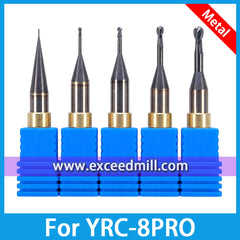 Metal Milling Cutters Compatible with YUCERA YRC-8PRO for Titanium, CoCr