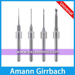 Amann Girrbach Multipurpose Tools for Milling Zirconia, Wax, PMMA, etc.