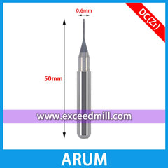 ARUM CAD/CAM 6mm Shank Tools with Diamond Coat Special for Milling Zirconia Disc