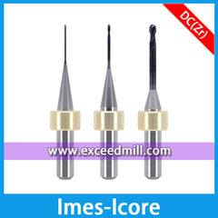Imes-Icore CAD/CAM Tools 6mm Shank with Diamond Coat Special for Milling Zirconia Disc