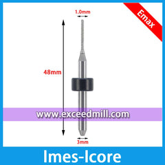 T21 T22 T23 Imes-Icore 3mm Shank Diamond Grinder Tools for Milling Lithium Disilicate, Glass Ceramics