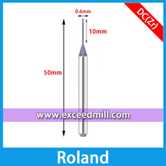 Roland CAD/CAM Tools with Diamond Coat Special for Milling Zirconia Disc
