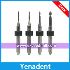 Yenadent CAD/CAM Tools for Milling Titanium, CoCr
