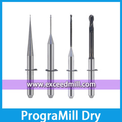 Milling Burs Compaitble with PrograMill Dry CADCAM for Zirconia Block