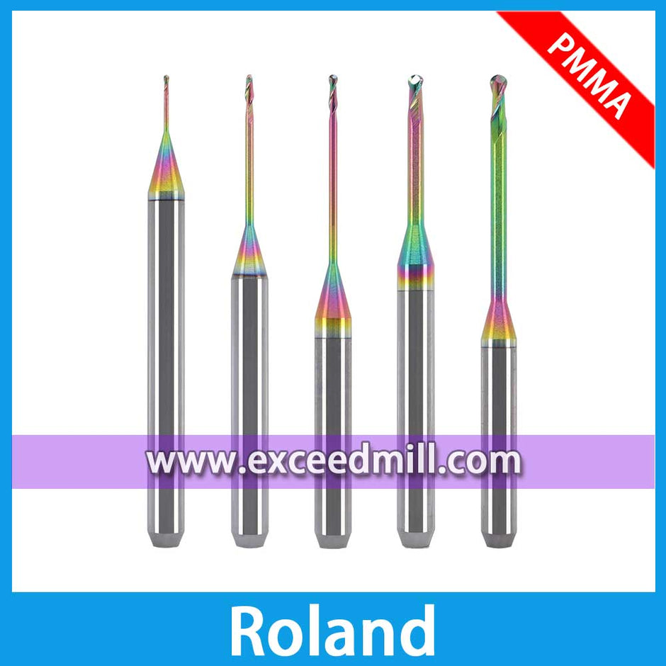 Roland CADCAM Milling Tools FOR DWX-4W, DWX-50, DWX-51, DWX-52,etc